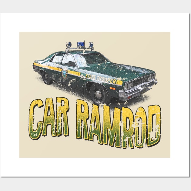 Car Ramrod - Vintage Wall Art by JCD666